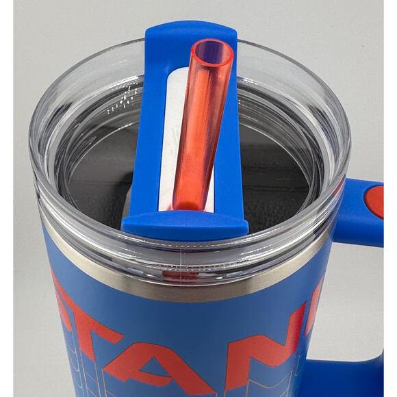 LIMITED EDITION Stanley Quencher H2.0 FlowState Tumbler 40oz, AZURE REVERB - Picture 3 of 4